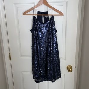 Express sequin mini dress